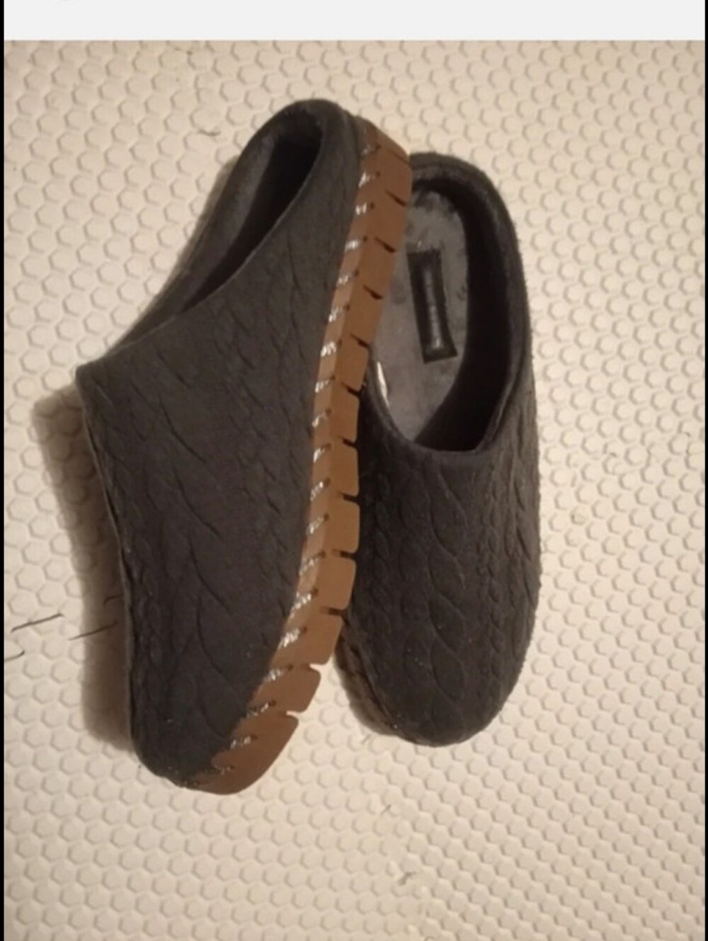 MUK LUKS Flexi Non-Slip Warm Shoes  Lightweight Non-Slip Rubber Soles
